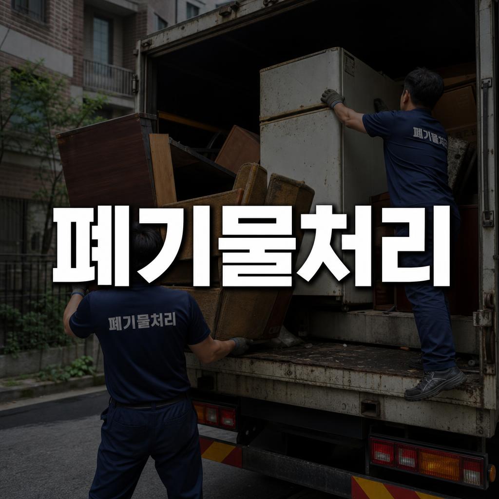 의정부 폐기물처리 - 올바른 정리
